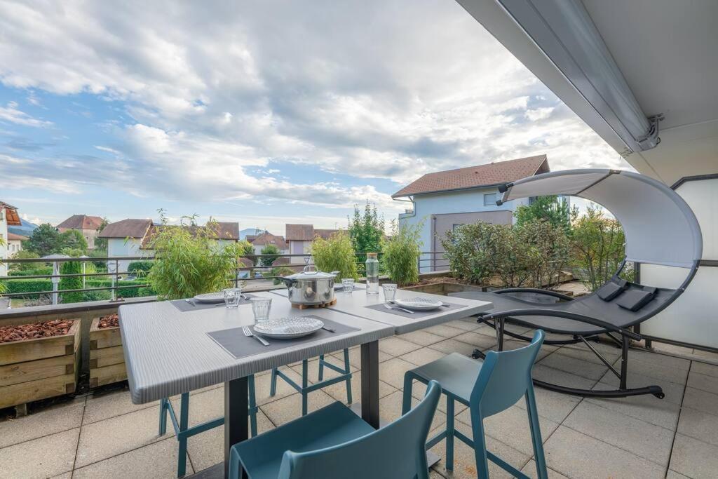 Appartement Cabana&La Terrasse du Parmelan à Groisy Extérieur photo